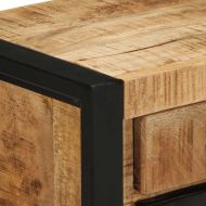 Нощно шкафче 40x30x50 cm Масивна груба дървесина Манго