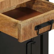 Нощно шкафче 40x30x50 cm Масивна груба дървесина Манго