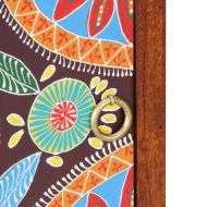 Нощно шкафче 40x30x45 cm масивна дървесина акация