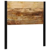 табла за глава 100 cm от масивно дърво манго и желязо