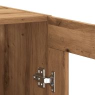 Сайдборд, дъб артизан, 69,5x34x90 см, инженерно дърво