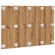 Табла за легло, дъб артизан, 120x1,5x80 см, инженерна дървесина