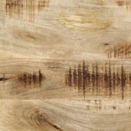 табла за глава 180 cm от масивно дърво манго и желязо