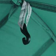 Шатра за басейн с подвижна муха & Мрежести стени Морско зелено