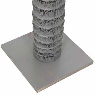 Изкуствено палмово дърво с 6 листа 100 cm зелено