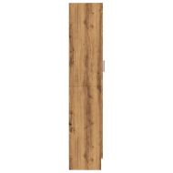 Библиотека, дъб артизан, 82,5x30,5x150 см, инженерно дърво