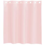 Пердета от воал с втулки, 2 бр, светлорозово, 140x140 см