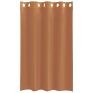 Пердета от воал с втулки, 2 бр, теракота