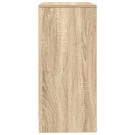 Страничен шкаф, дъб сонома, 57x34x76 см, инженерно дърво