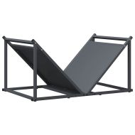 Стойка за дърва, 70x43x34,5 см, студеновалцувана стомана