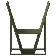 Стойка за дърва, 69,5x35x81 см, студеновалцувана стомана
