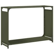 Стойка за дърва, 90x28x65 см, студеновалцувана стомана