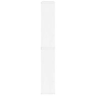 Странични шкафове 5 бр. ODDA Бял 40x24x79 cm борово дърво масив