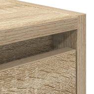 Нощни шкафчета за стенен монтаж, 2 бр, сонома дъб, 38x34x40 см