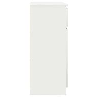 Бюфет с чекмеджета, бял, 71x35x84 см, инженерно дърво