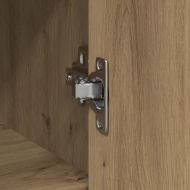 Бюфет с чекмеджета, дъб артизан 101x35x76см Инженерна дървесина