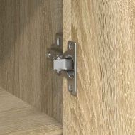 Бюфет с чекмеджета, дъб сонома, 101x35x76 см, инженерно дърво