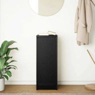 Сайдборд, Черен дъб, 29,5x34x76 см, инженерно дърво