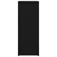 Сайдборд, Черен дъб, 29,5x34x76 см, инженерно дърво