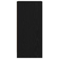 Сайдборд, Черен дъб, 29,5x34x76 см, инженерно дърво