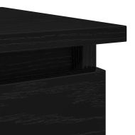 Конзолна маса с чекмеджета, черна 85,5x38,5x74,5 cm