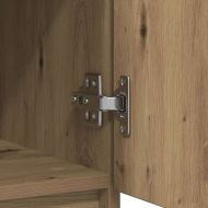 Бюфет с чекмеджета, дъб артизан 71x35x65 см Инженерна дървесина