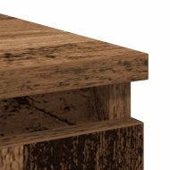 Бюфет с чекмеджета, старо дърво, 71x35x84 см, инженерно дърво