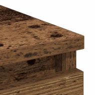 Сайдборд, старо дърво, 37,5x35x76 см, инженерно дърво