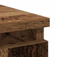 Бюфет с чекмеджета, старо дърво, 71x35x65 см, инженерно дърво