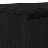 Бюро, Черен дъб, 120x42x76 cm инженерно дърво