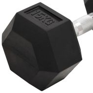 Дъмбели, 2 бр, 30 кг, чугун