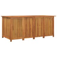 Градинска кутия за съхранение 175x80x75 см акациево дърво масив