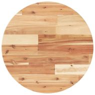 Плот за маса, Ø50x2 см, акациево дърво масив