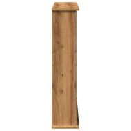 Облицовка за камина дъб артизан 75x20x87,5 см инженерно дърво