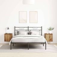 Нощни шкафчета за стенен монтаж, 2 бр, старо дърво, 38x34x40 см