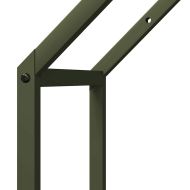 Стойка за дърва, 40x25x90 см, студеновалцувана стомана