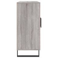 Сайдборд, Сив сонома, 90x34x80 см, инженерно дърво