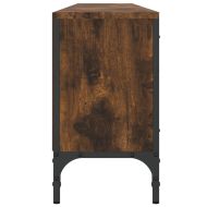 ТB шкаф с чекмедже, опушен дъб, 200x25x44 см, инженерно дърво