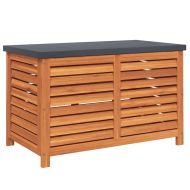 Градинска кутия за съхранение 90x48x55 см евкалипт масив