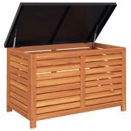 Градинска кутия за съхранение 90x48x55 см евкалипт масив