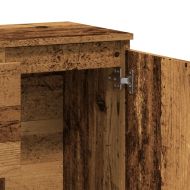 Сайдборд, старо дърво, 102x35x70 см, инженерно дърво