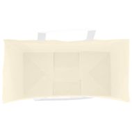 Хартиени торбички 250 бр с дръжки жълти 21x11x31 см