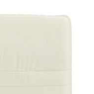 Трапезен стол, кремав, кадифе