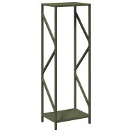 Стойка за дърва за огрев Olive Green 34x25x100 cm