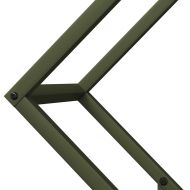 Стойка за дърва за огрев Olive Green Студено валцувана стомана