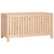 Градинска кутия за съхранение, 121x55x64 см, бор масив