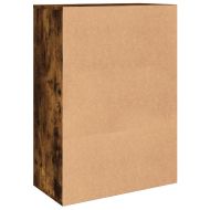 Сайдборд, опушен дъб, 60x31x84 см, инженерно дърво