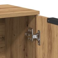 Сайдборд, дъб артизан, 60x30x70 см, инженерно дърво