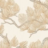 DUTCH WALLCOVERINGS Тапет борово дърво, кремав