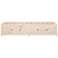 Дневно легло 75x190 см Small Single борово дърво масив